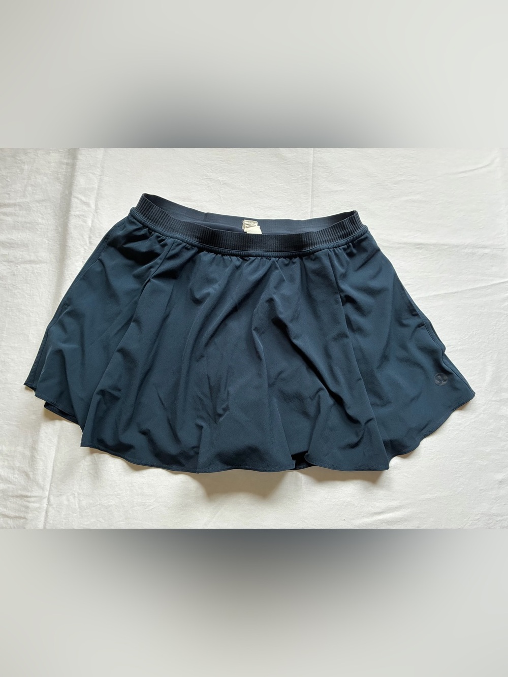 Lululemon Pace Rival Athletic Running Skirt Dark Navy Blue Size 8